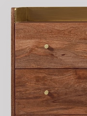 Swoon Light Brown Fresco Chest of Drawers - Image 6 of 8
