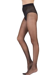 Pretty Polly 10 Denier Nylons Gloss Tights 3 Pack - Image 4 of 7