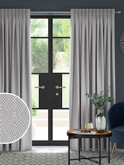 Grey Glam Made To Measure Curtains - Image 1 of 9