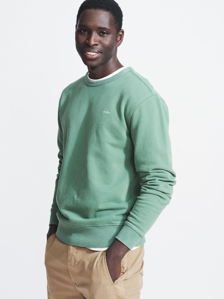 Aubin Vestry Oversized Crew Neck Sweat Top - Image 1 of 5