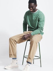 Aubin Vestry Oversized Crew Neck Sweat Top - Image 3 of 5