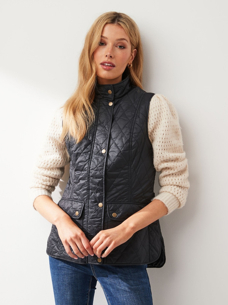 Barbour® Black Otterburn Quilted Gilet - Image 1 of 7