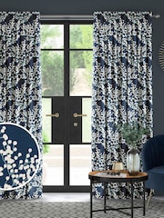 Blue Grove Made To Measure 100% Cotton Curtains - Image 1 of 9