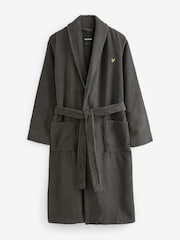 Lyle & Scott Light Grey Lucas Bathrobe - Image 1 of 5