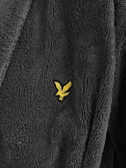 Lyle & Scott Light Grey Lucas Bathrobe - Image 5 of 5