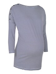 Marineblau/blau - Jojo Maman Bébé Umstands- und Stillmode Top mit Schulter-Cutout - Bild 3 von 4