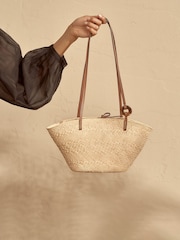 Manebi Cream Cabas Bag - Image 1 of 2