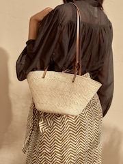Manebi Cream Cabas Bag - Image 2 of 2