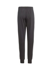 adidas Black Sportswear Essentials 3-Stripes Shiny Tracksuit - Image 6 of 9
