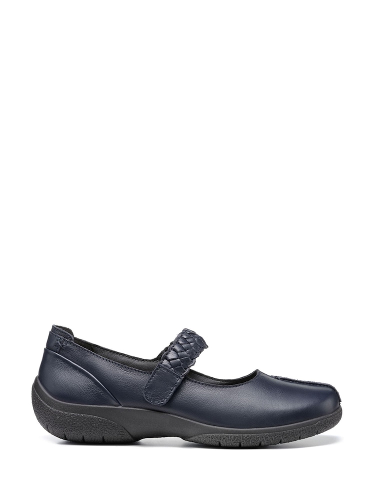 Azul marino - Hotter Shake II Touch Fastening Leather Shoes - Imagen 1 de 4 Azul marino - Hotter Shake II Touch Fastening Leather Shoes - Imagen 1 de 4