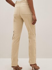 Tan Brown Cargo Combat Trousers - Image 3 of 5