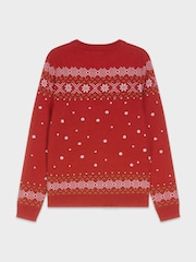 M&Co Red Grinch Christmas Jumper - Image 3 of 4