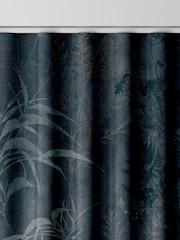 Graham & Brown Midnight Purple Restore Made to Measure 100% Cotton Curtains - Image 7 of 8