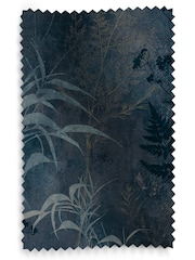 Graham & Brown Midnight Purple Restore Made to Measure 100% Cotton Curtains - Image 8 of 8