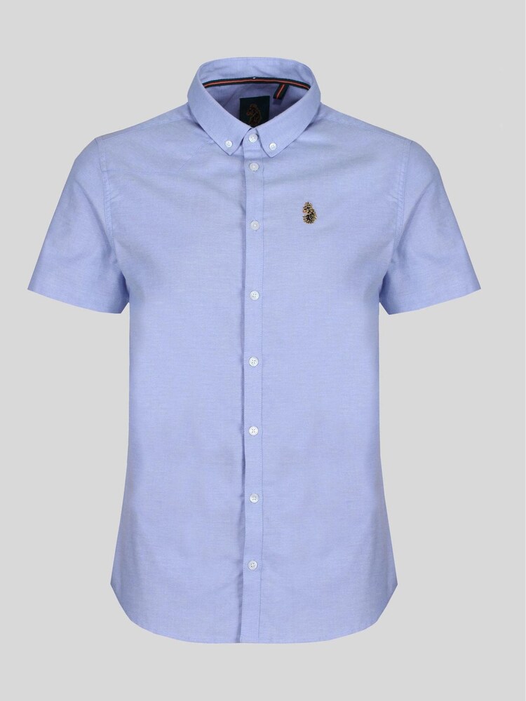 Luke 1977 Blue Jimmy Stretch Shirt - Image 1 of 4