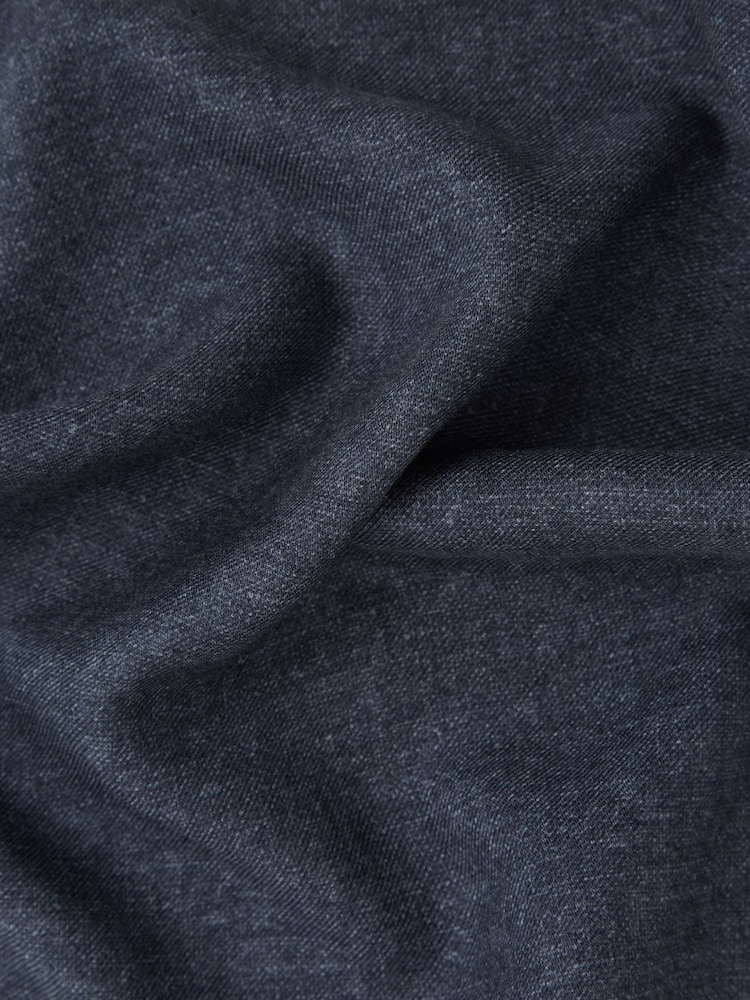 Reiss Indigo Halley Wool-Silk Blend Pocket Square - Image 5 of 5