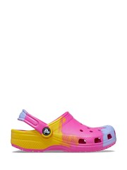 Crocs Pink Classic Ombre Clogs - Image 1 of 5