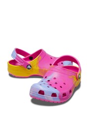 Crocs Pink Classic Ombre Clogs - Image 3 of 5