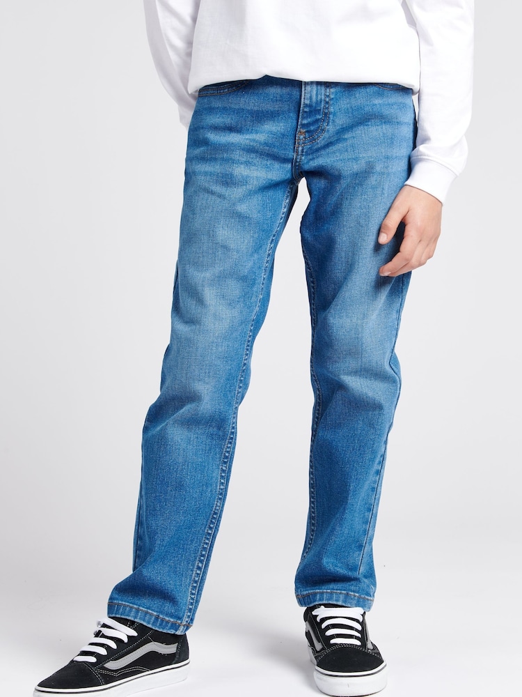Lee Blue Boys Straight Fit Daren Jeans - Image 1 of 7