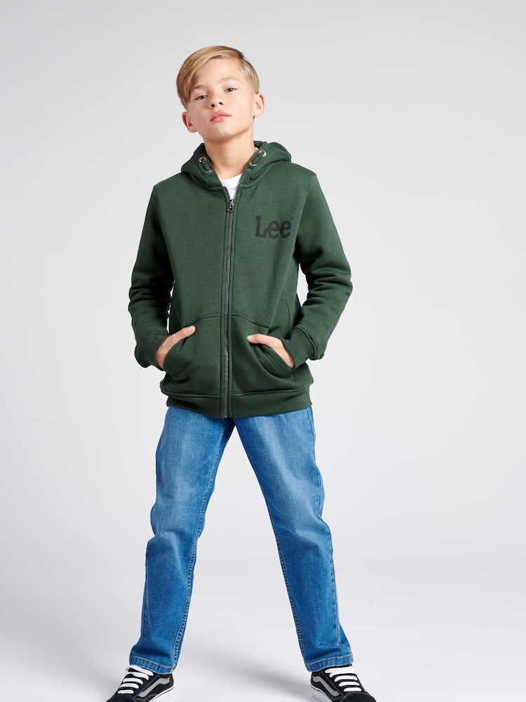Lee Blue Boys Straight Fit Daren Jeans - Image 4 of 7