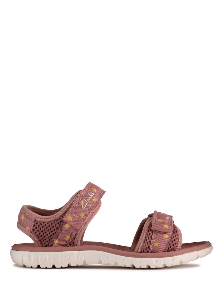 Clarks Pink Toddler Surfing Tide Water Sandals - Image 1 of 7