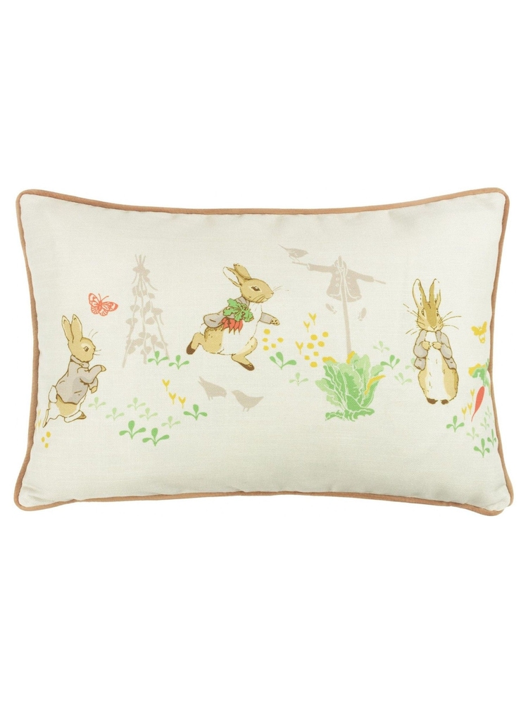 Peter Rabbit™ Natural Classic Watercolour Cushion - Image 2 of 4