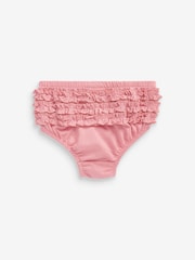 rožnata - Frill Knickers 2 komplet (0mths-2yrs) - Slika 2 iz 4