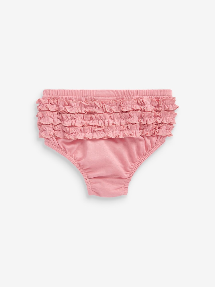 Pink - Slips mit Rüschen im 2er-Pack (0 Monate bis 2 Jahre) - Bild 2 von 4 Pink - Slips mit Rüschen im 2er-Pack (0 Monate bis 2 Jahre) - Bild 2 von 4