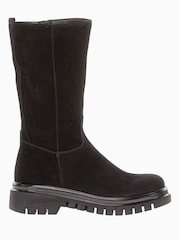 Gabor Cheel Nubuck Mid Leg Boots - Image 1 of 5