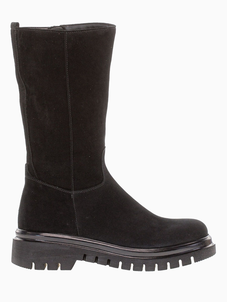 Gabor Cheel Nubuck Mid Leg Boots - Image 1 of 5