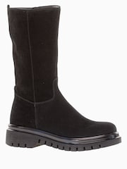 Gabor Cheel Nubuck Mid Leg Boots - Image 3 of 5