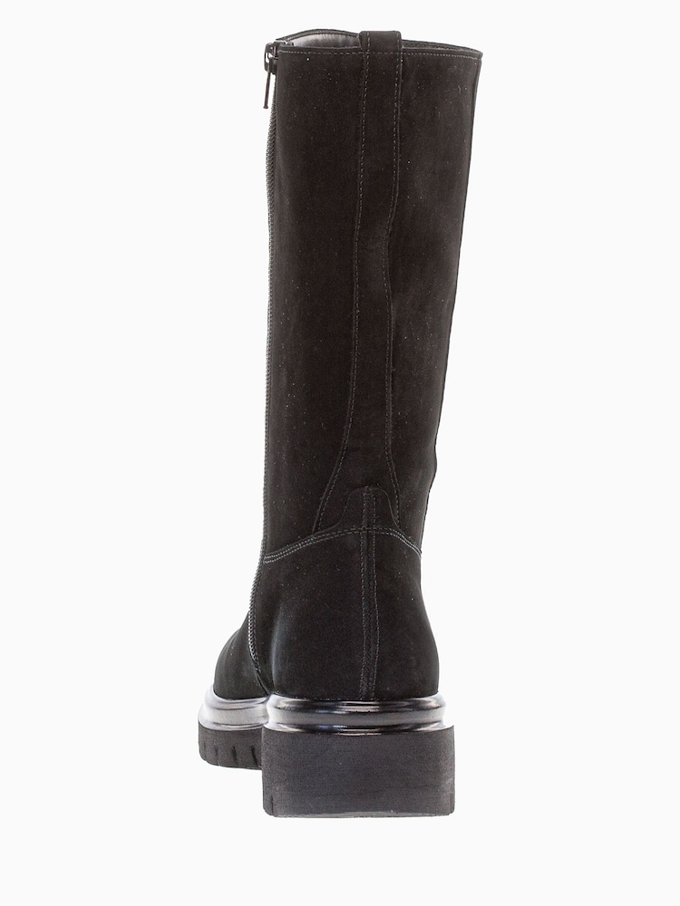 Gabor Cheel Nubuck Mid Leg Boots - Image 5 of 5