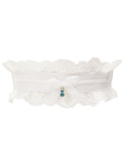 Pour Moi White Divine Garter Shorts - Image 4 of 5