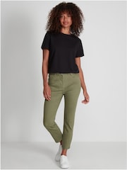 M&Co Green Supersoft Crop Jeans - Image 2 of 4