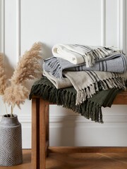 Drift Home Grey Brinley 100% Cotton Bedspread - Image 2 of 3