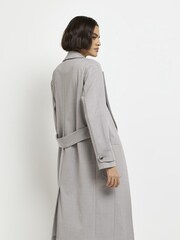 River Island Grey Duster Jacket - Image 2 of 5