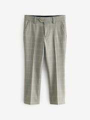 Neutral Check Suit Trousers (12mths-16yrs) - Image 1 of 3