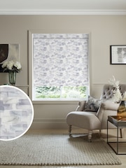 Voyage Lilac Purple Blackout Salinas Made to Measure Roller Blind - Image 1 of 6