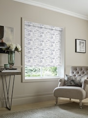 Voyage Lilac Purple Blackout Salinas Made to Measure Roller Blind - Image 2 of 6