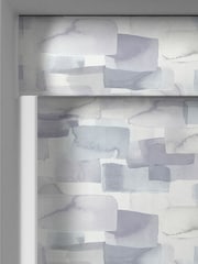 Voyage Lilac Purple Blackout Salinas Made to Measure Roller Blind - Image 4 of 6