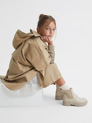Reiss Nude Thea Leather Chelsea Boots - Image 1 of 7