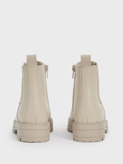 Reiss Nude Thea Leather Chelsea Boots - Image 7 of 7