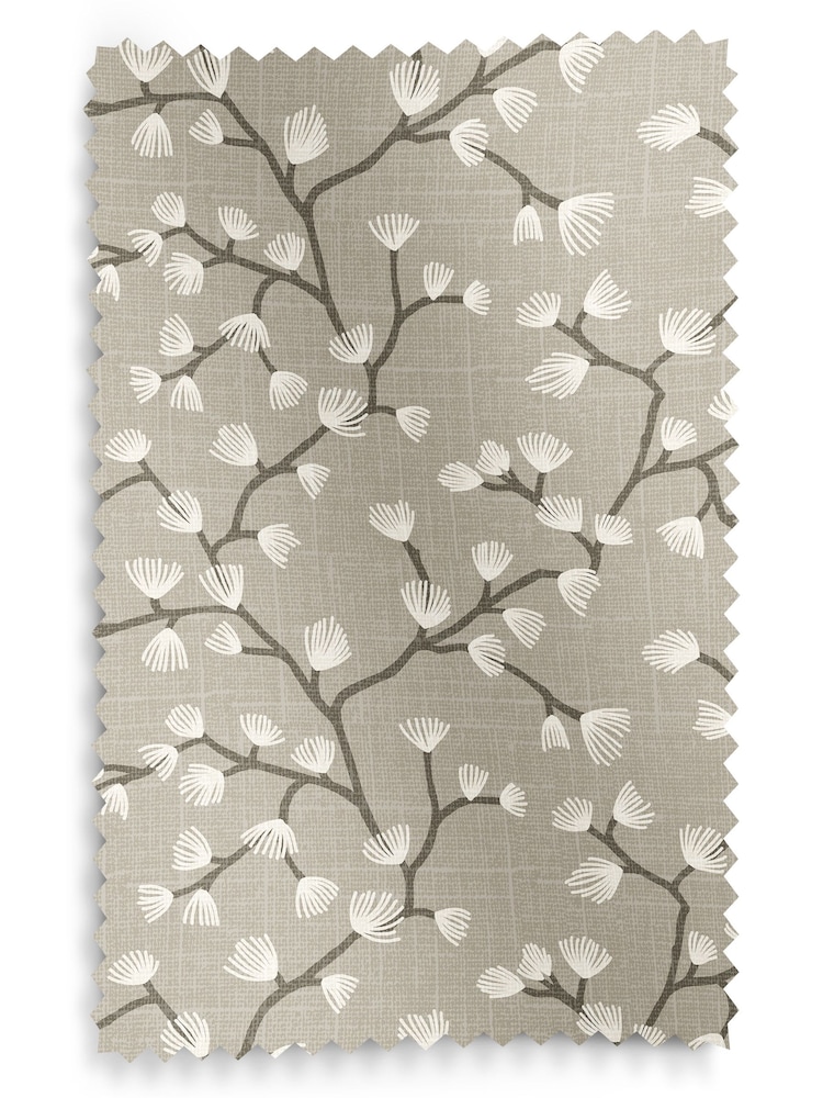 Natural Taupe Etna Made To Measure Roman 100% Cotton Blinds - Image 6 of 6