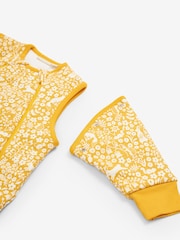 JoJo Maman Bébé Mustard Woodland 2.5 Tog Sleep Snuggler - Image 3 of 4