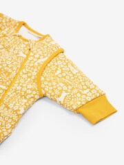 JoJo Maman Bébé Mustard Woodland 2.5 Tog Sleep Snuggler - Image 4 of 4