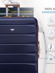 Flight Knight Easy Jet Hard Shell Cabin Carry On Case Suitcase 55x35x20cm Set Of 2 - Image 4 of 8