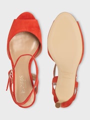 Hobbs Red Leia Sandals - Image 2 of 4