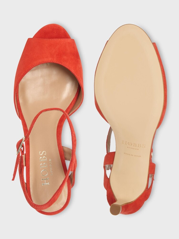 Hobbs Red Leia Sandals - Image 2 of 4