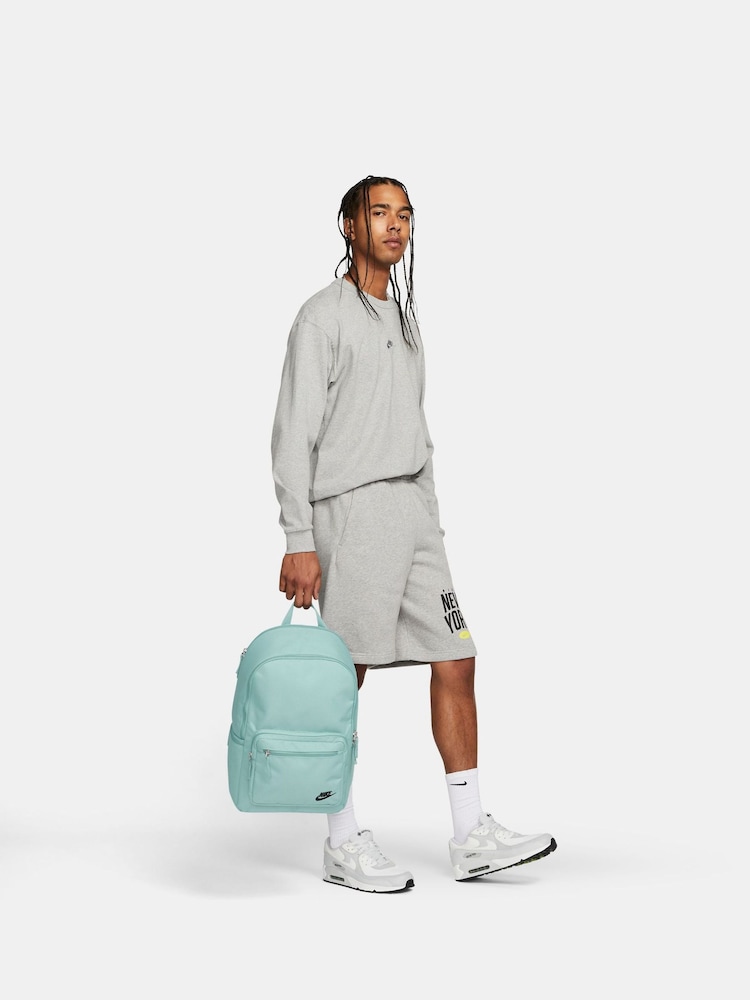 Nike Blue Heritage Eugene Backpack - Image 9 of 9