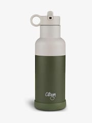 Citron Insulated Water Bottle with Extra Lid 500ml Olive Green - Image 1 of 6